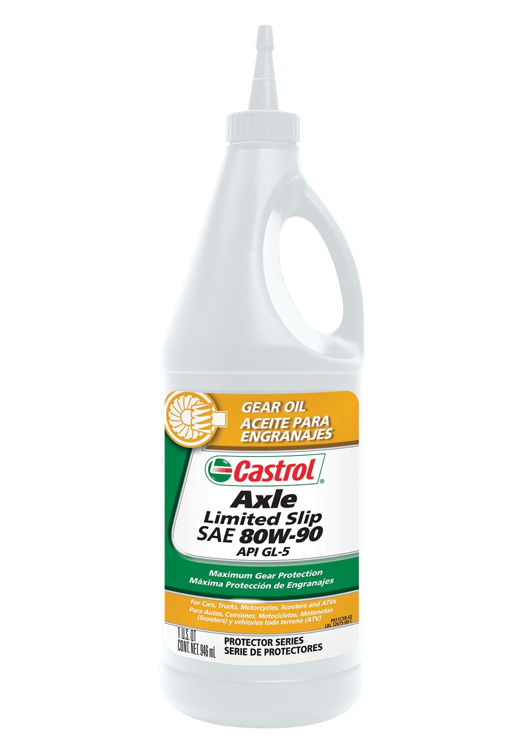 Classic Castrol Axle Limited Slip 80W-90 Gear Oil, 1 Quart