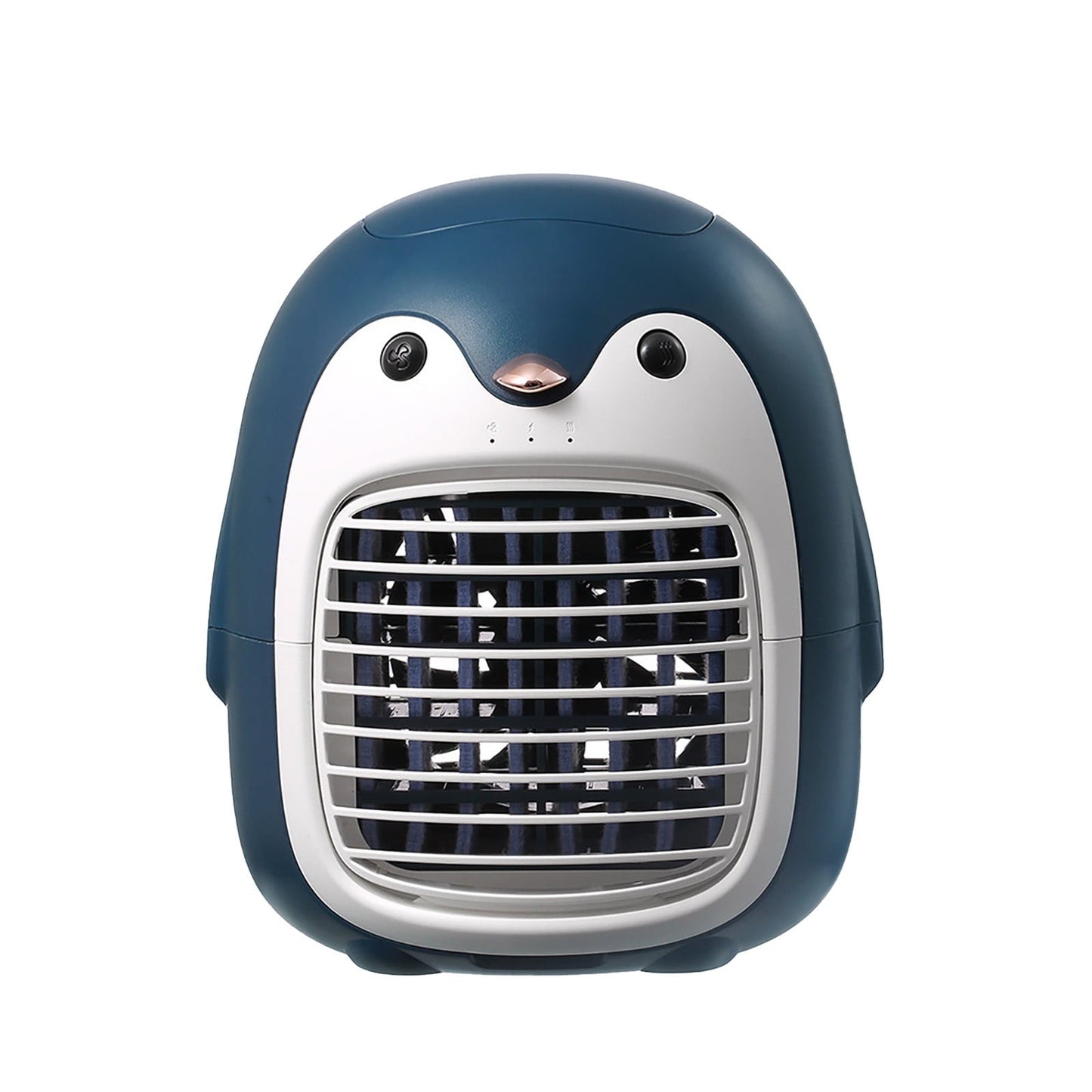 Classic Dezsed Portable Air Conditioners Clearance Penguin Water Fan Air Cooler Office Desktop Household Portable Air Dark Blue