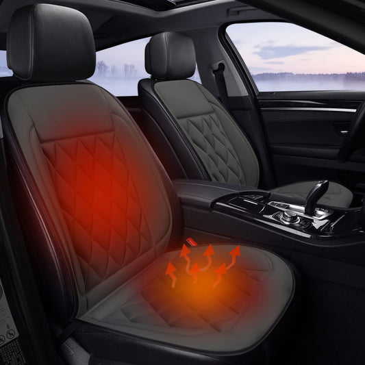 Classic EQWLJWE Car Heating Seat Cushion Chair Cushion Auto Seat Cushion for Full Back and Seat, Comfort Seat Car Cushion Front Chair Pad, Seat Cushion for Car Seat Clearance