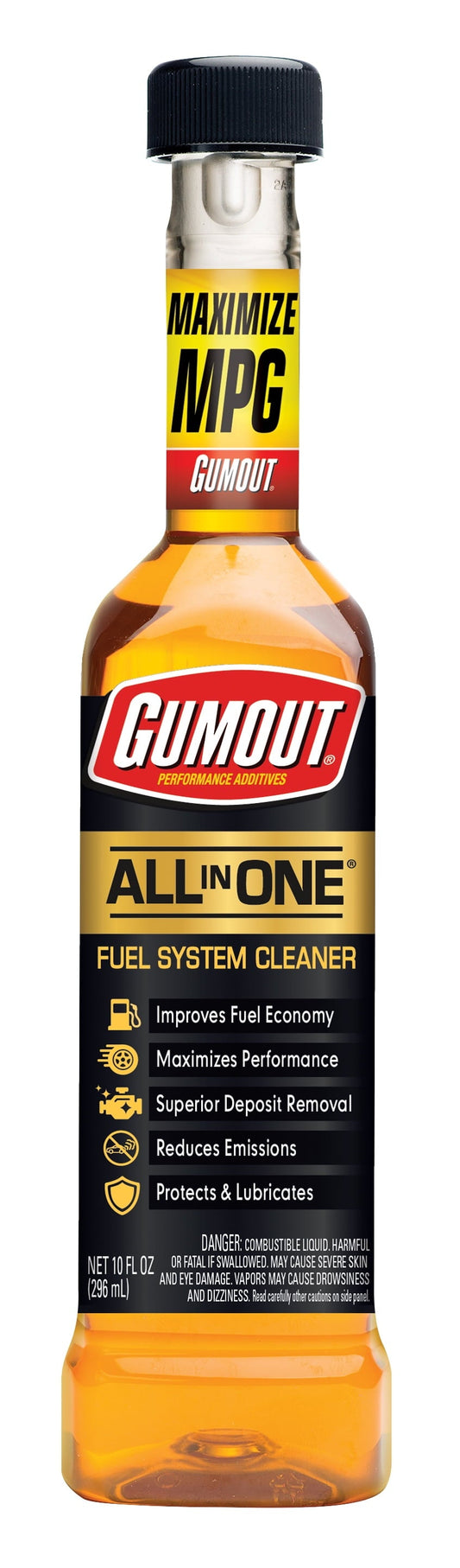 Versatile Gumout All-In-One Complete Fuel System Cleaner 10 oz, 510016W