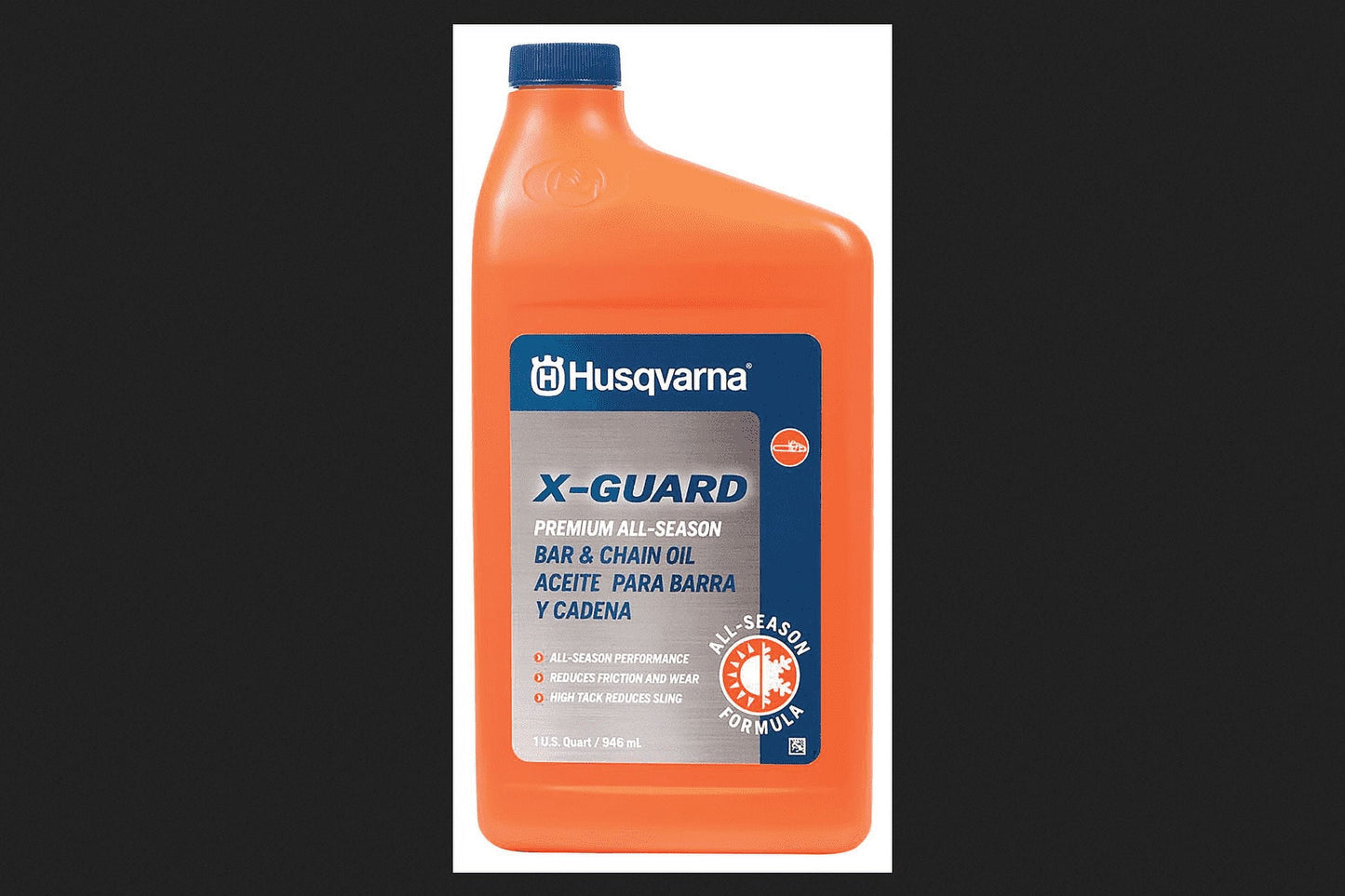 Classic Husqvarna X-Guard Bar and Chain Oil 32 oz.