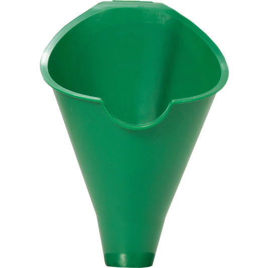 Versatile Hyper Tough Big Mouth Automotive Plastic Funnel, Green, 10713RFHT, 1 Each