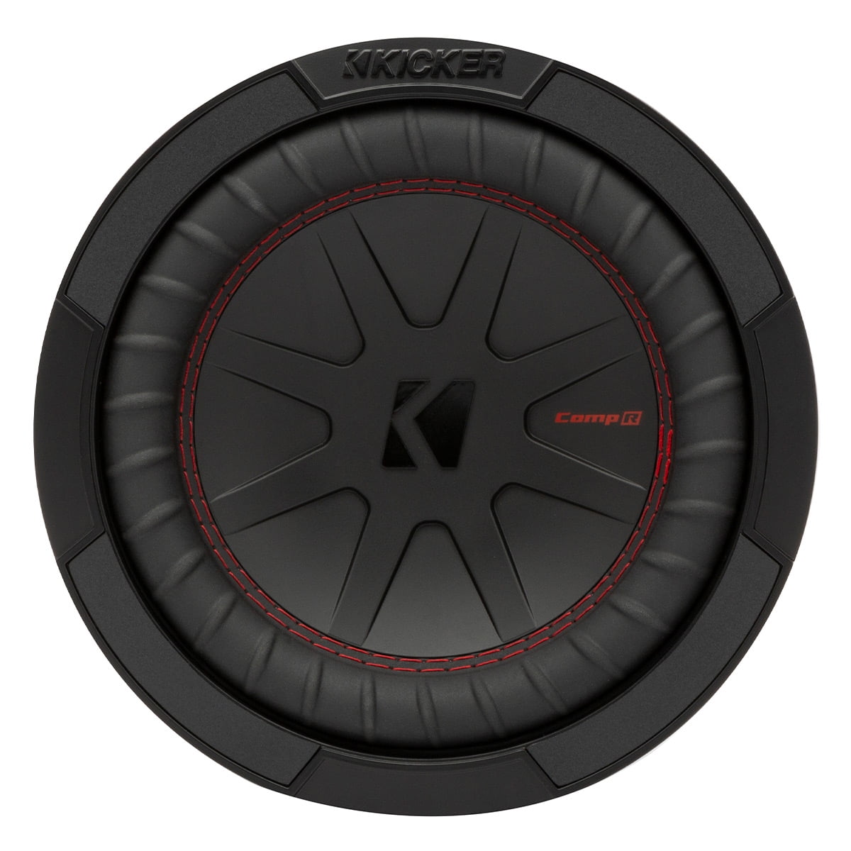 Versatile KICKER CompR 8 Inch Dual 4 Ohm DVC 600W Peak Power Car Audio Subwoofer