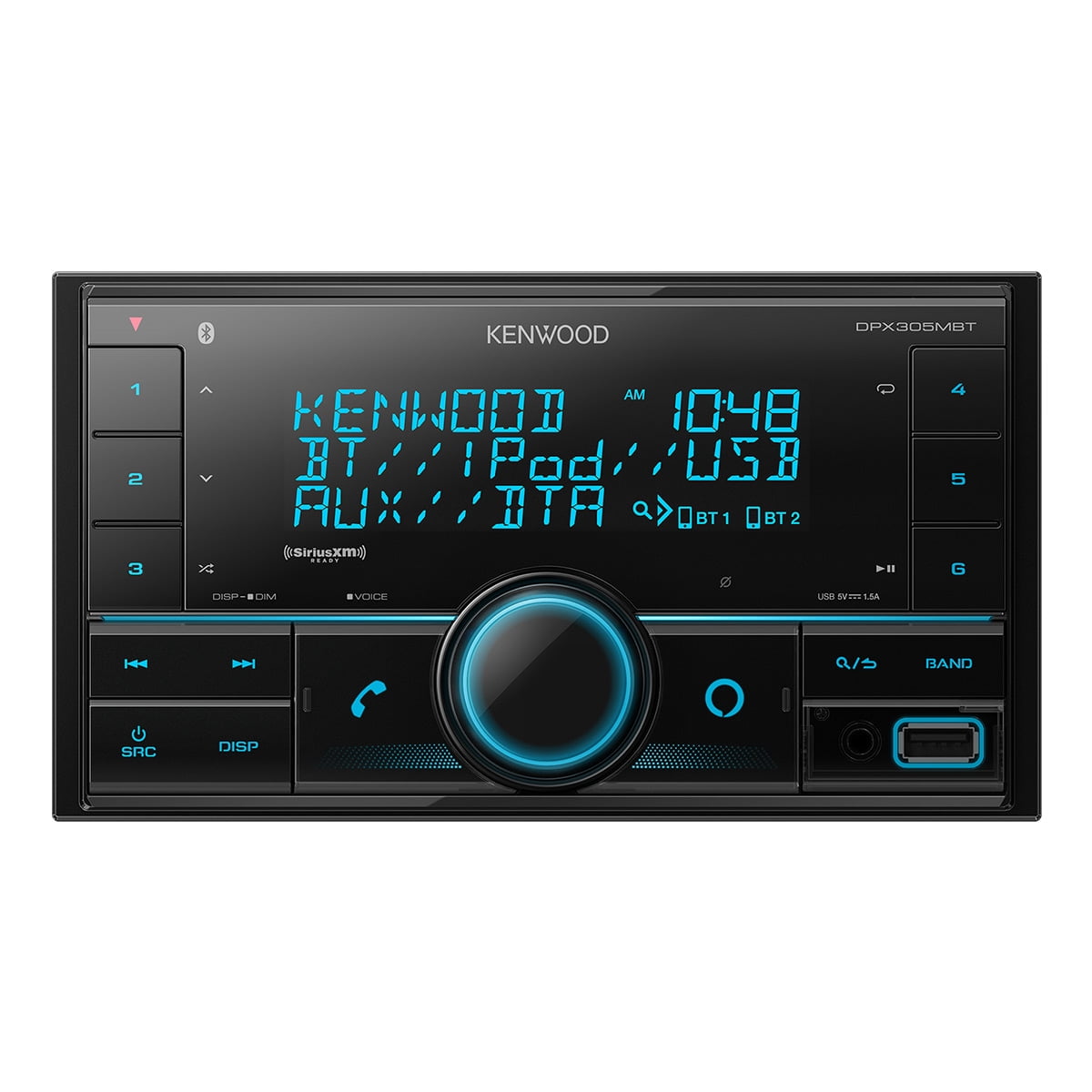 Versatile Kenwood DPX305MBT Digital Media Receiver with Bluetooth &  Voice Control Built-In