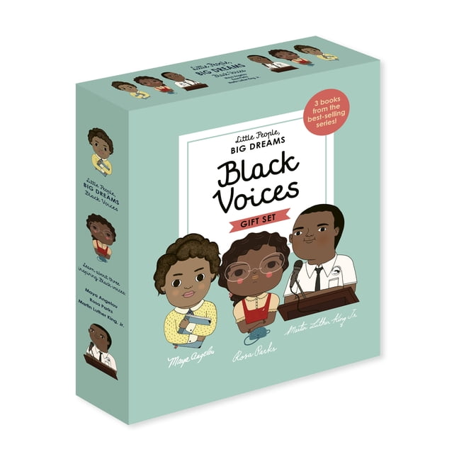 Versatile Little People, BIG DREAMS: Black Voices: 3 books from the best-selling series! Maya Angelou - Rosa Parks - Martin Luther King Jr.