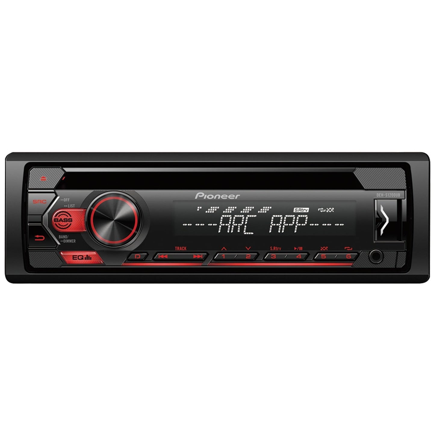 Classic Pioneer DEH-S1200UB Single-DIN In-Dash CD Player with USB Port