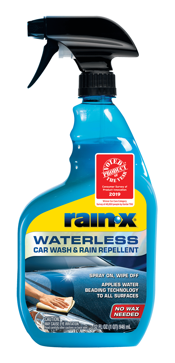 Versatile Rain-x Waterless Car Wash & Rain Repellent 32 fl oz, - 620100W