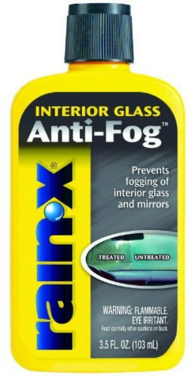 Versatile RainX AF21106D Interior Glass Anti-Fog Windshield Treatment, 3.5 Oz