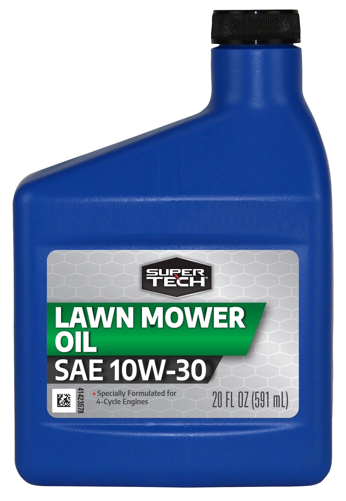 Classic Super Tech Conventional SAE 10W-30 Lawn Mower Oil, 20 oz