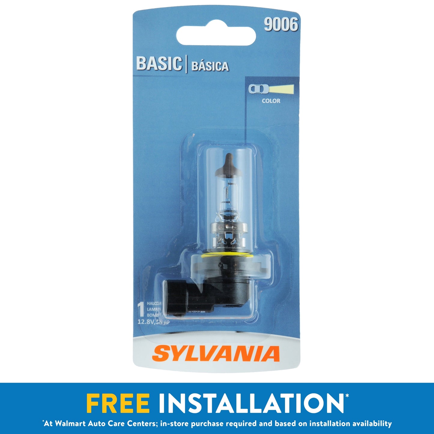 Versatile Sylvania 9006 Basic Auto Halogen Headlight, Pack of 1