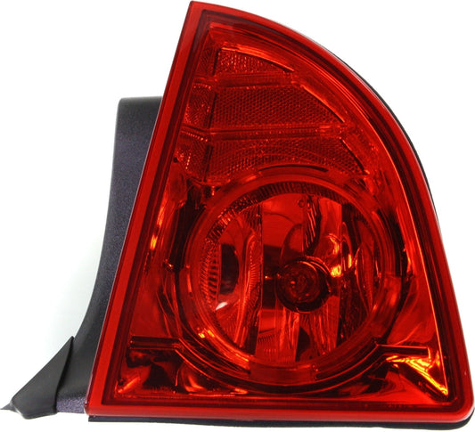 Versatile Tail Light Compatible With 2008-2012 Chevrolet Malibu Right Passenger Side, Outer With bulb(s)