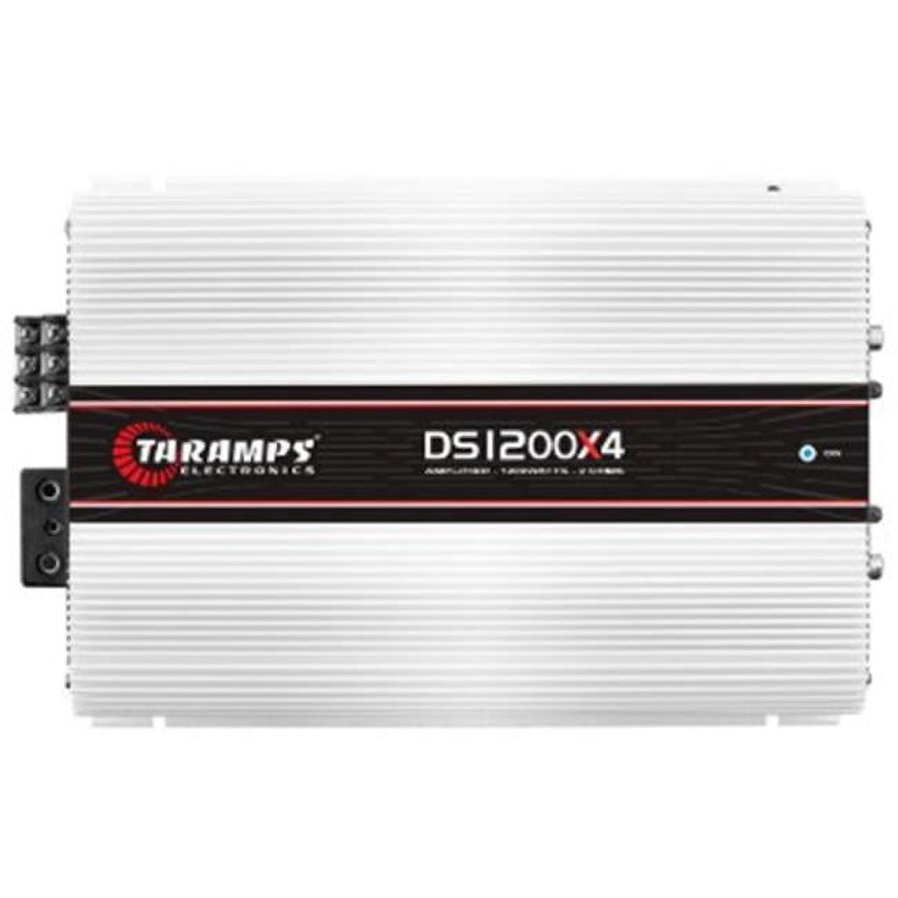 Versatile Taramps DS 1200X4 Class D 1200 Watt RMS and 2 Ohms Car Audio 4 Channel Amplifier