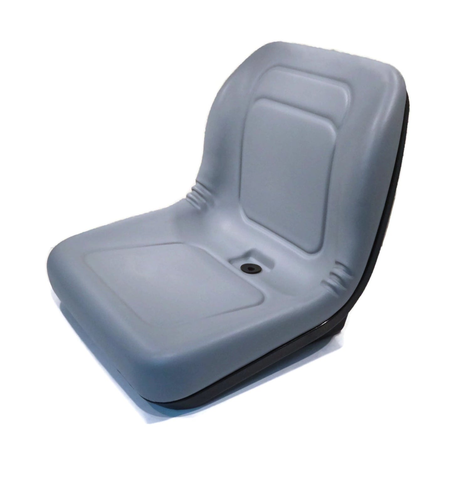 Classic The ROP Shop | Grey High Back Seat For John Deere Z-Track ZTR F620 F680 Lawn Mower