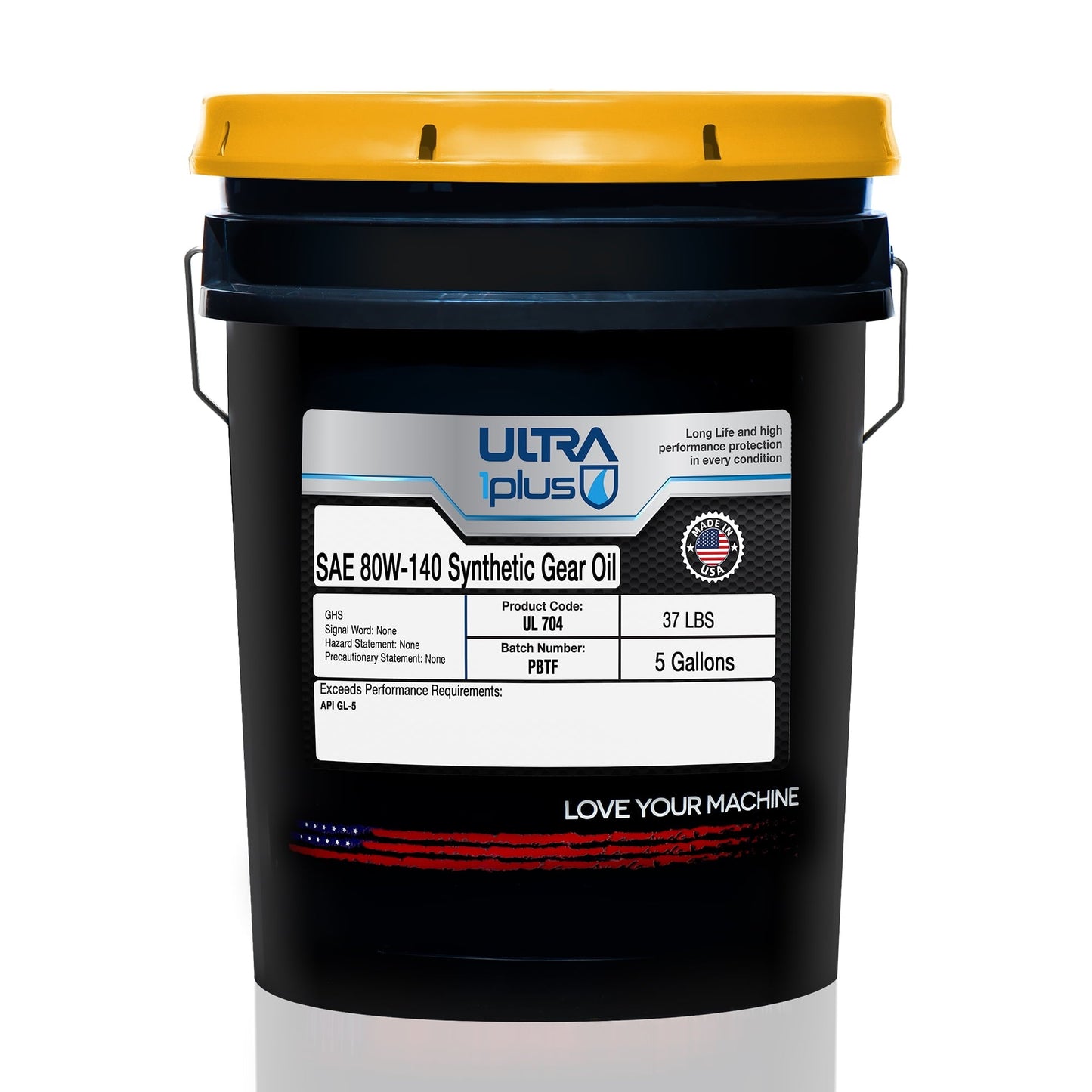 Versatile Ultra1Plusâ¢ SAE 80W-140 Synthetic Gear Oil, API GL-5 | 5 Gallon Pail