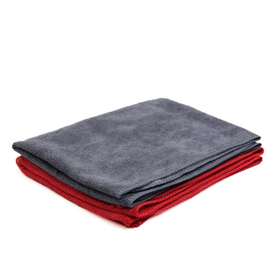 Classic Unique Bargains 2 Pcs High Absorbing Synthetic Chamois Car Clean Cloth Towel Protective for Auto Door Glass Red Gray