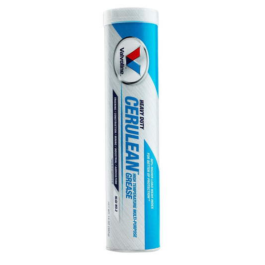 Classic Valvoline Cerulean # 2 Lithium Grease - Formulated for commercial fleet and industrial uses, 14 oz cartridge, sold by each