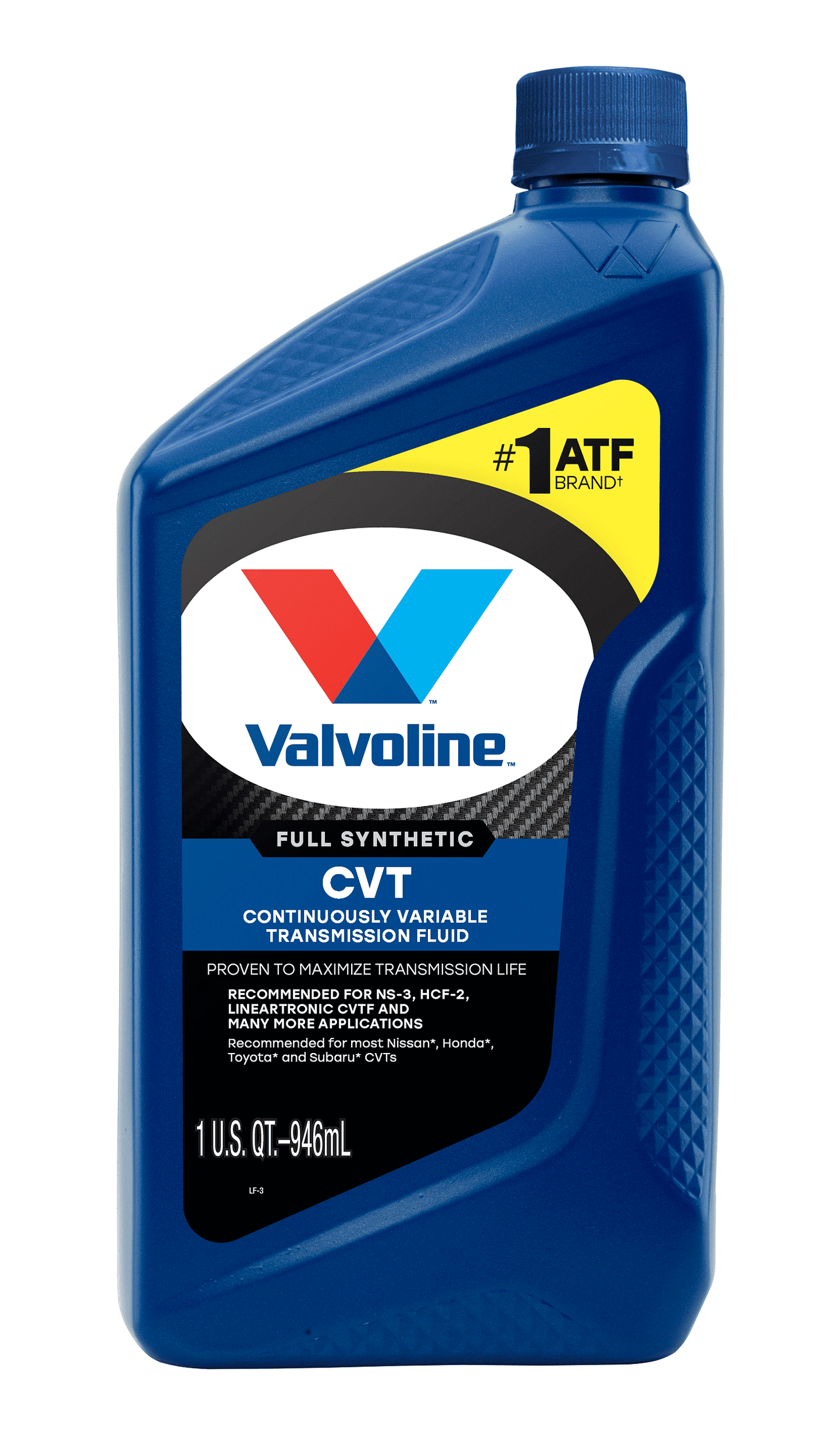 Versatile Valvoline Full Synthetic Continuously Variable Transmission Fluid (CVT) 1 QT