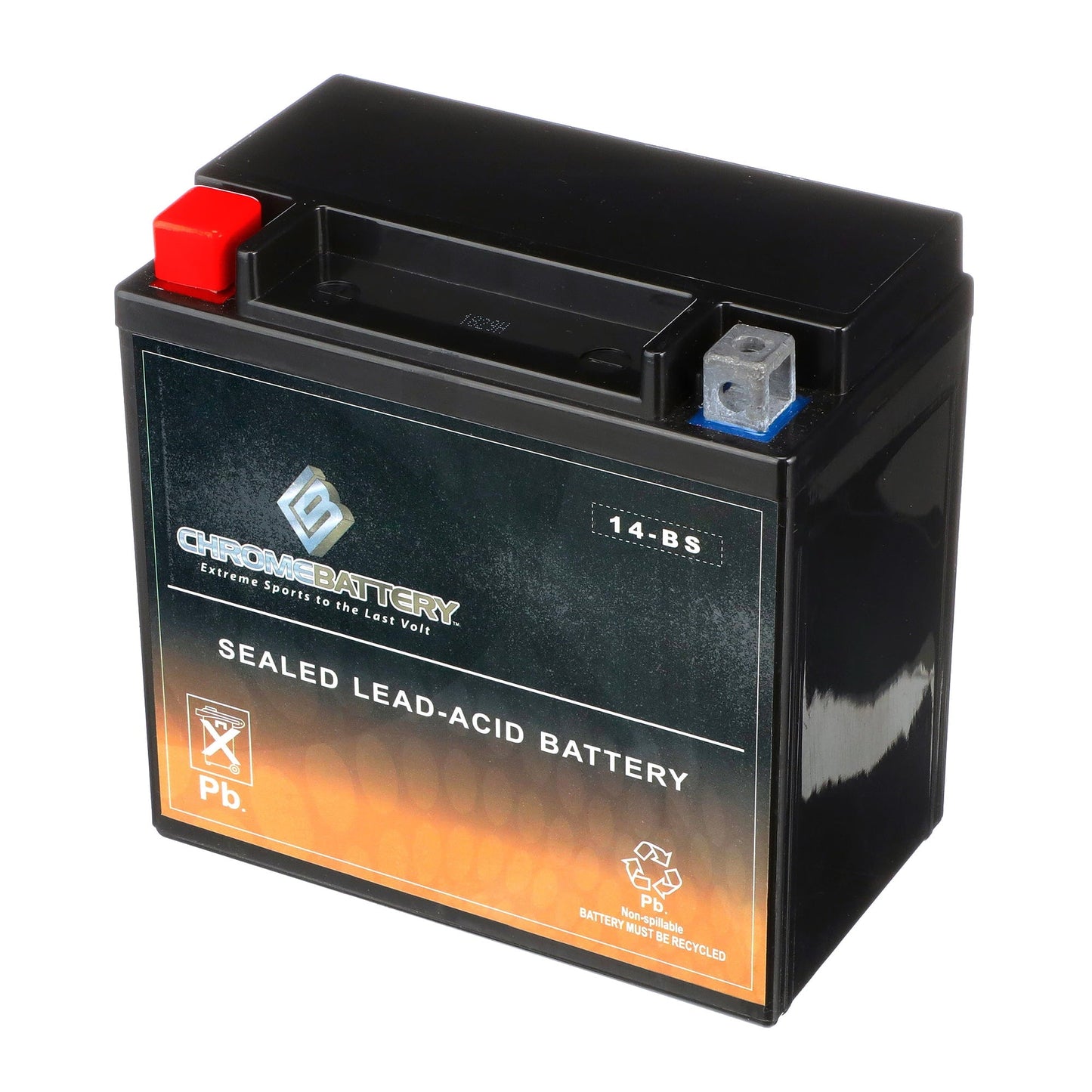 Versatile Ytx14-Bs High Performance - Maintenance Free - Sealed Agm Motorcycle Battery