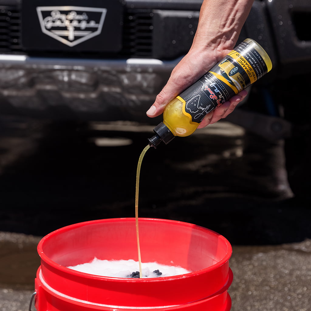 Versatile Jay Leno's Garage Ceramic Car Wash Shampoo (16 oz) - Clean, Protect & Boosts Car Paint