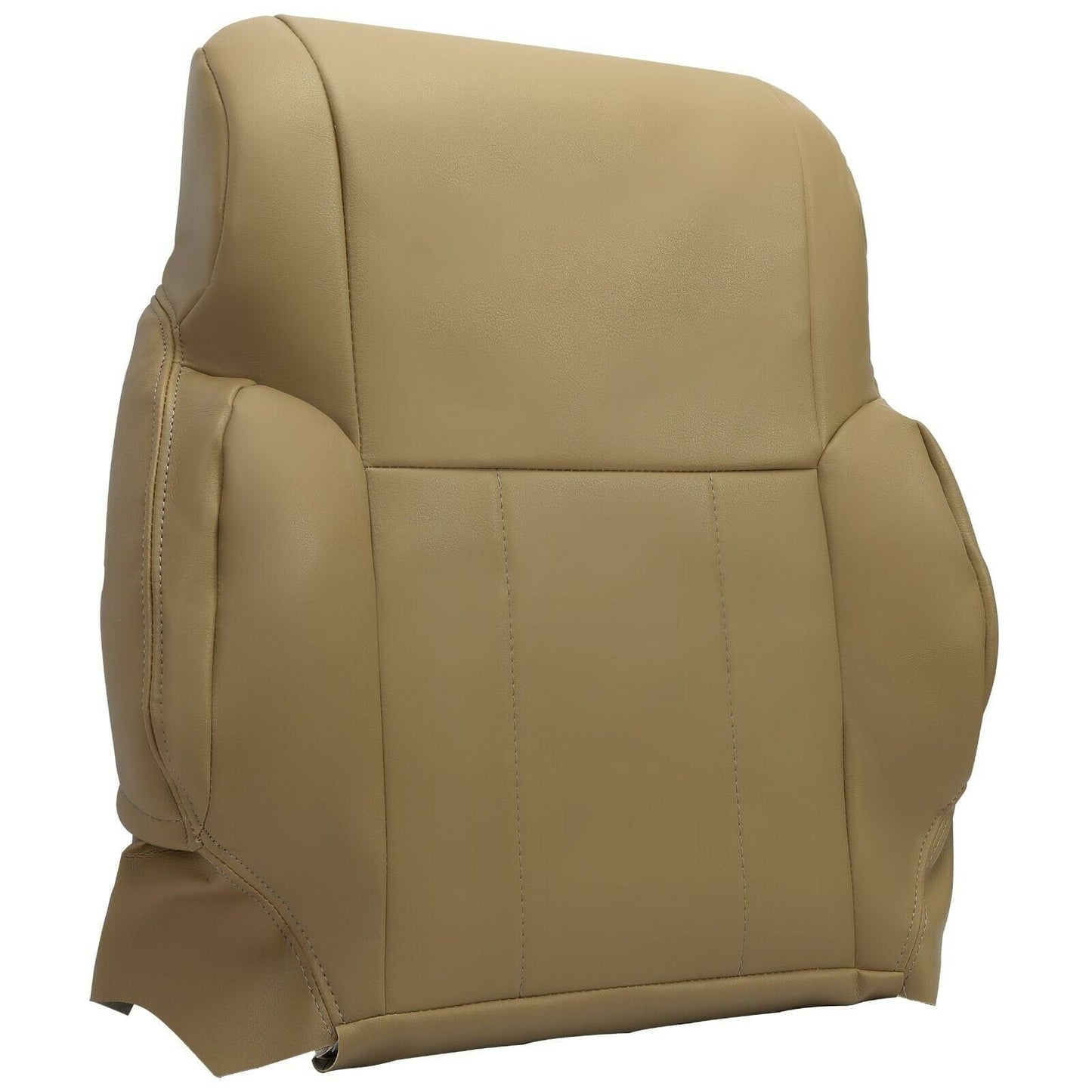 Versatile For 1996-02 Toyota 4Runner Driver Top Upper lean back Leather Seat Cover OAK Tan