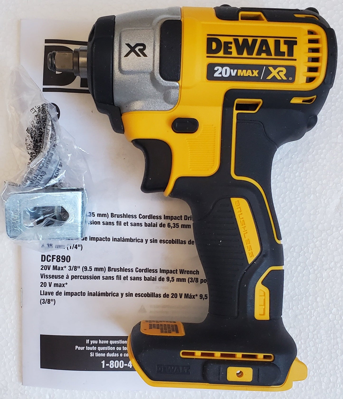 Versatile Dewalt DCF911B 20V MAX 1/2" Cordless Impact Wrench