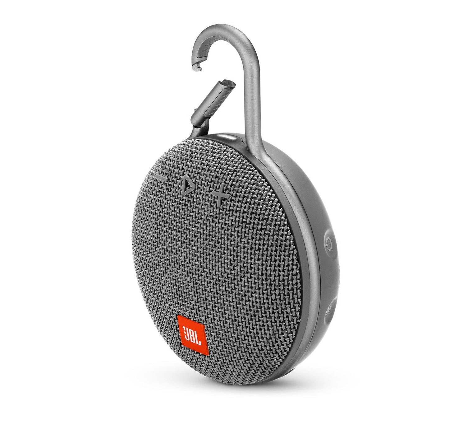 Classic JBL Clip 3 Portable Bluetooth Speaker with Carabiner - Gray