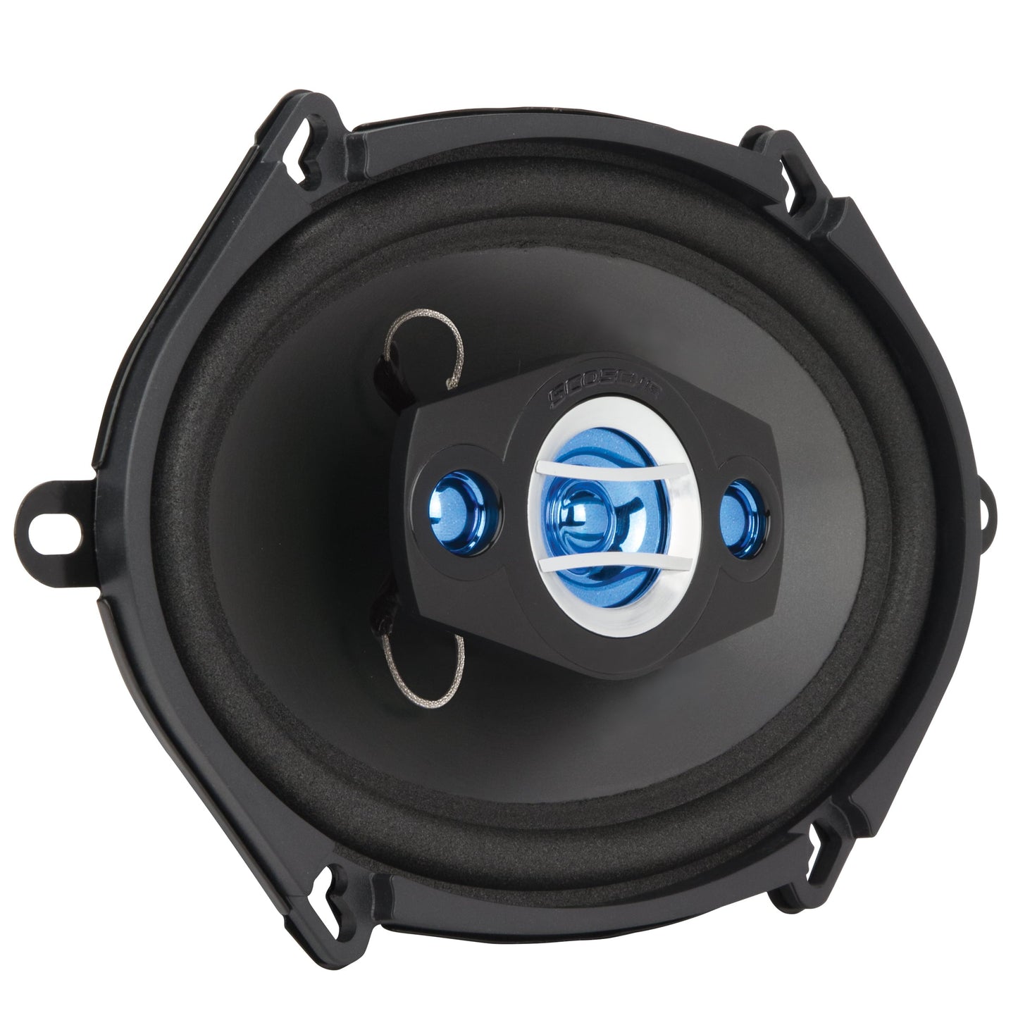 Classic Scosche HD57684SD 4-Way HD Car Speaker Set w/ 200 W Peak/50 W RMS per Speaker, Pair Black New