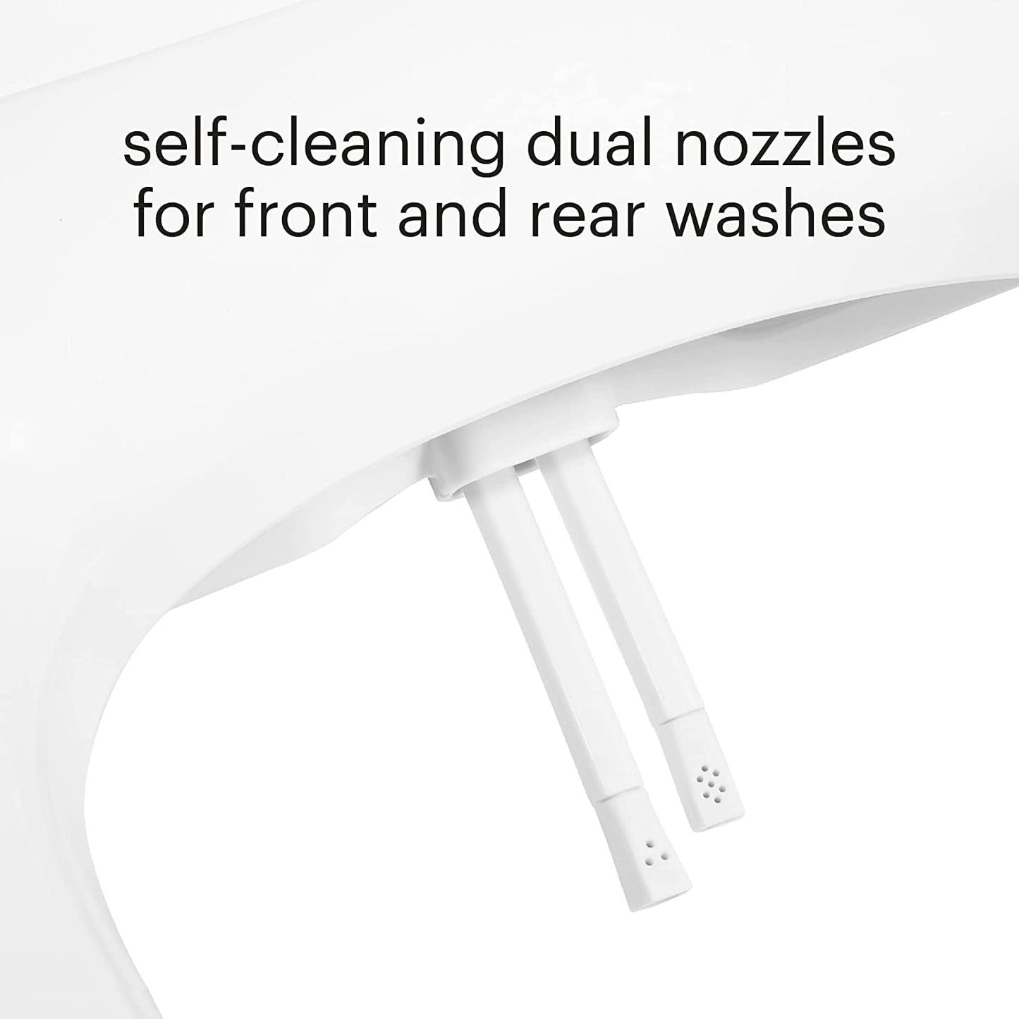 Versatile Brondell Swash Ecoseat White Elongated Bidet System