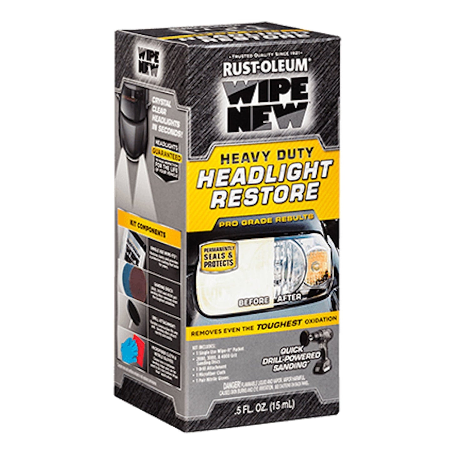 Versatile Wipe New Heavy Duty Headlight Restore