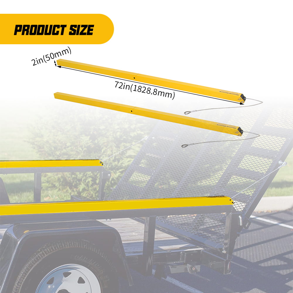 Classic Kojem 2-Sided Trailer Hitch Lift Tailgate Gate Ramp Lift Assist System 400 LBS