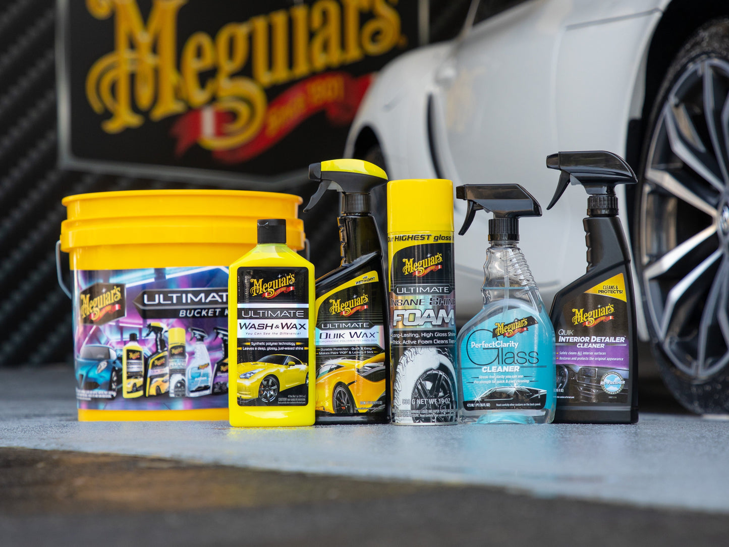 Classic Meguiarâs Ultimate Bucket Kit, G55213