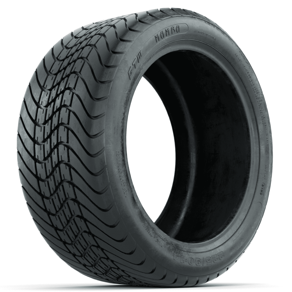 Classic GTW Mamba 225/30-14 Street Tire for Golf Cart - Lift Required - 21" OD | 4-Ply