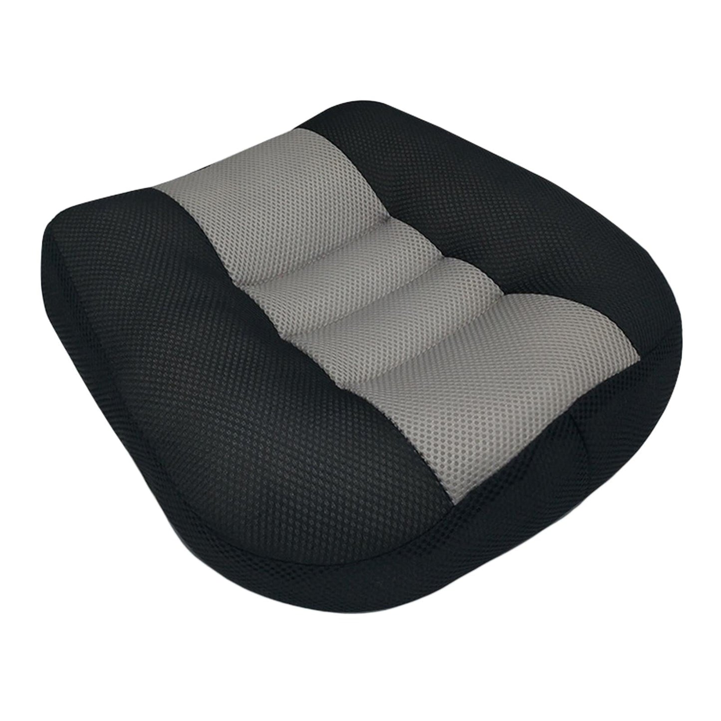 Classic Adult Car Driver Seat Cushion Boost Mat Breathable Mesh Portable Angle Black