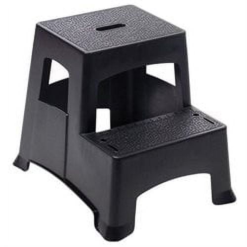 Versatile Farm & Ranch FRP-2 Two Step Stool  Black