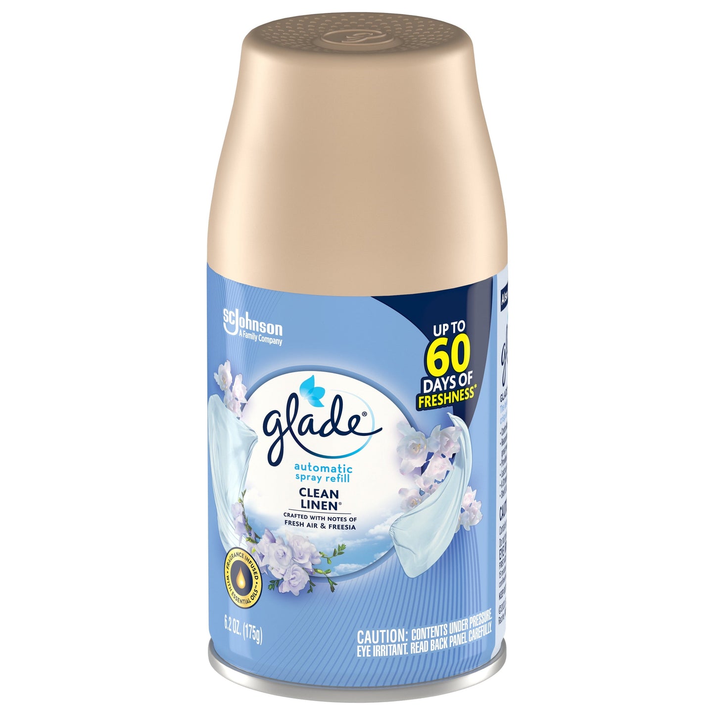 Versatile Glade Automatic Spray Refill, Air Freshener, Clean Linenâ¢, 6.2 oz