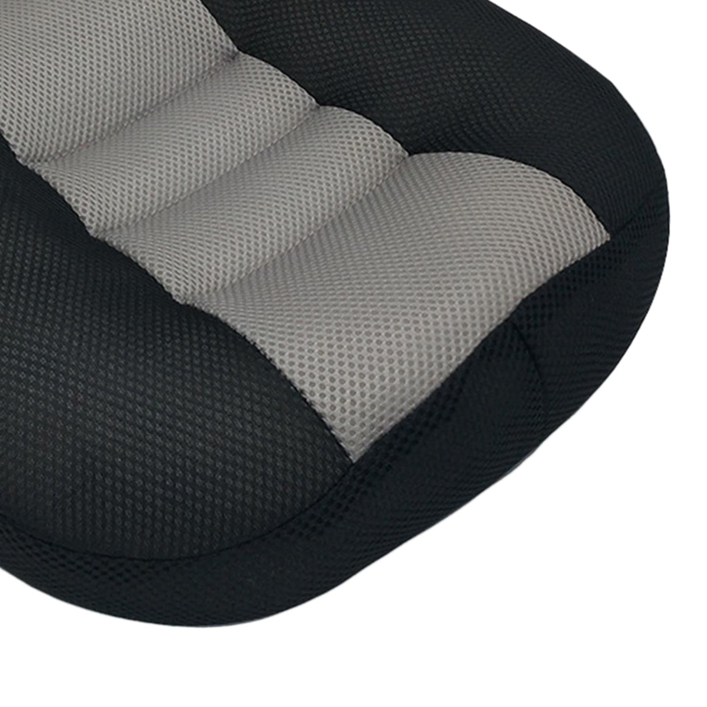 Classic Adult Car Driver Seat Cushion Boost Mat Breathable Mesh Portable Angle Black