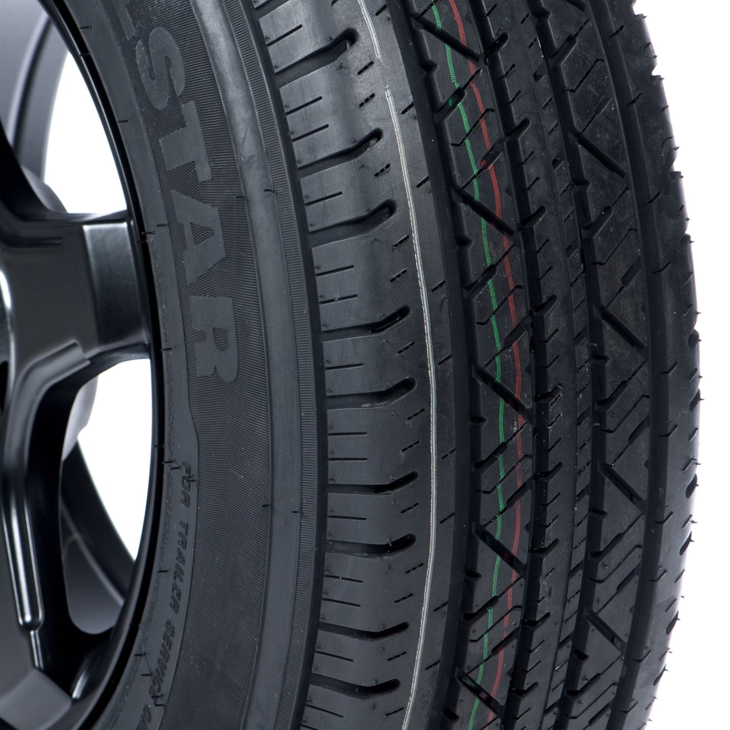 Classic Travelstar HF288 ST205/75R15 8 Ply 107M Load Range D Radial Trailer Tire - ST 205/75/15 205/75R15 (Tire Only)