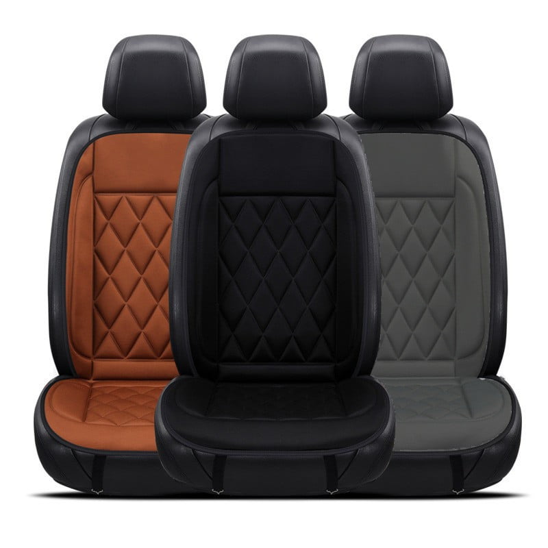 Classic EQWLJWE Car Heating Seat Cushion Chair Cushion Auto Seat Cushion for Full Back and Seat, Comfort Seat Car Cushion Front Chair Pad, Seat Cushion for Car Seat Clearance