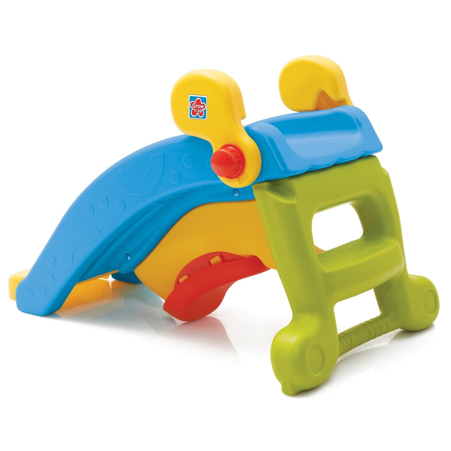 Classic Grow 'N Up Plastic Toddler Slide and Rocker Combo