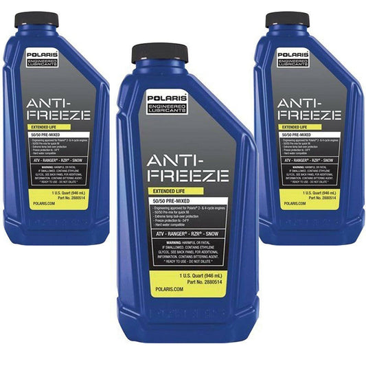 Versatile Polaris New OEM Antifreeze Coolant, 2880514x3