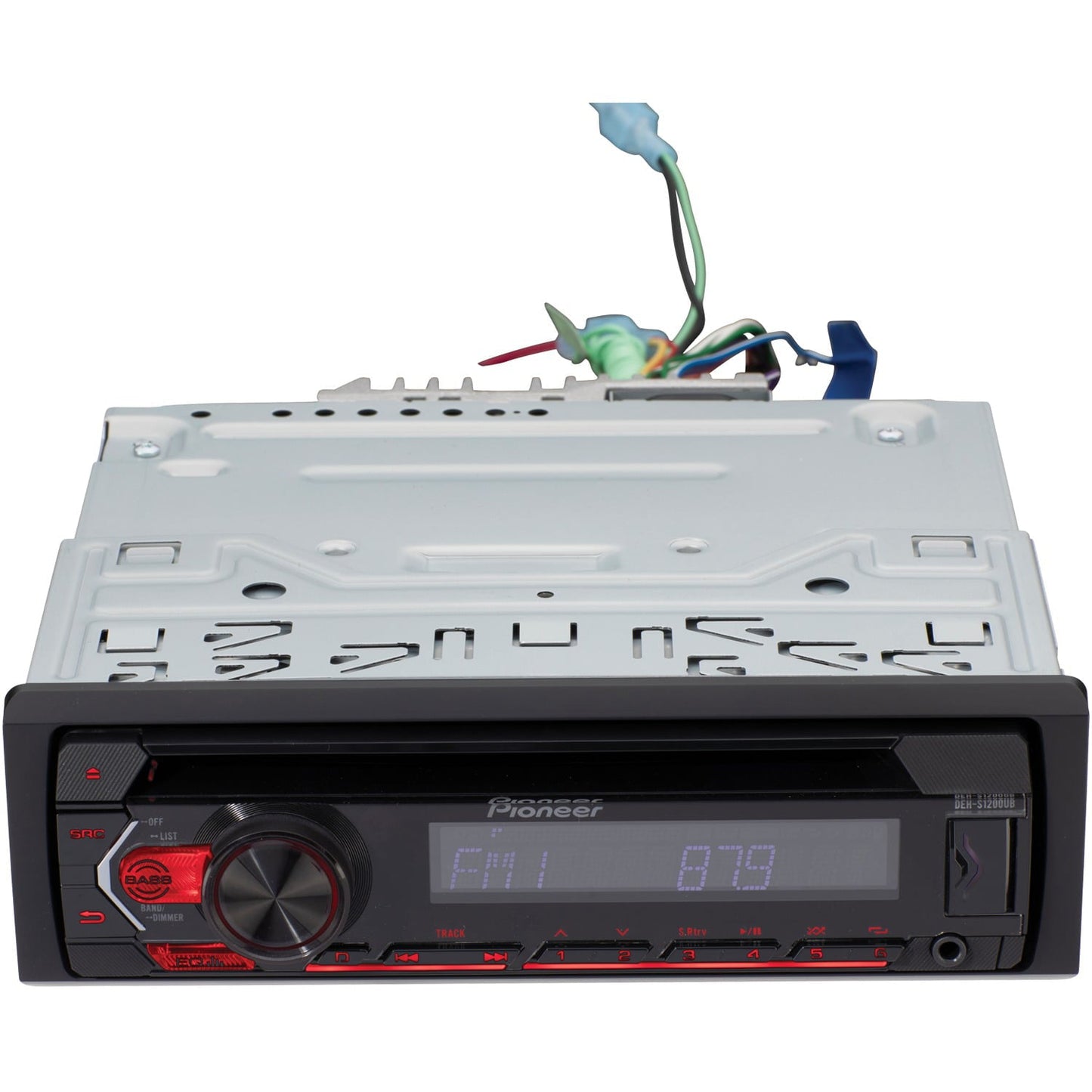 Classic Pioneer DEH-S1200UB Single-DIN In-Dash CD Player with USB Port