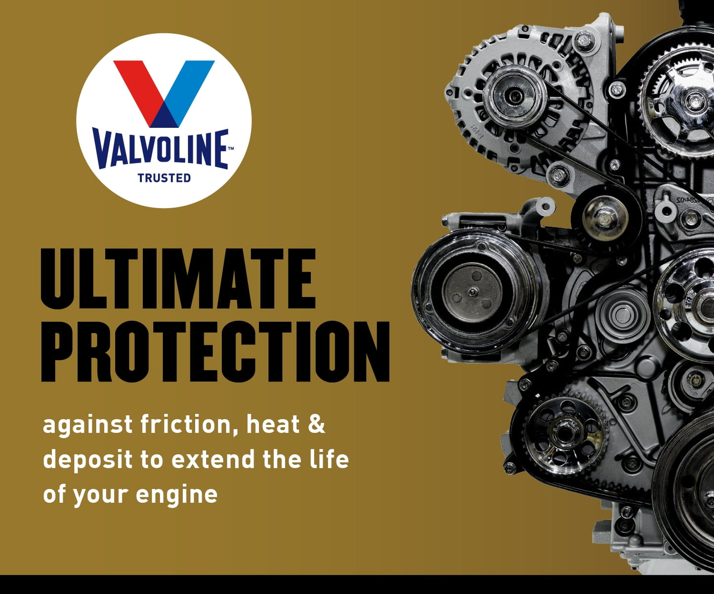 Classic Valvoline Extended Protection Premium Full Synthetic 0W-20 Motor Oil 5 QT