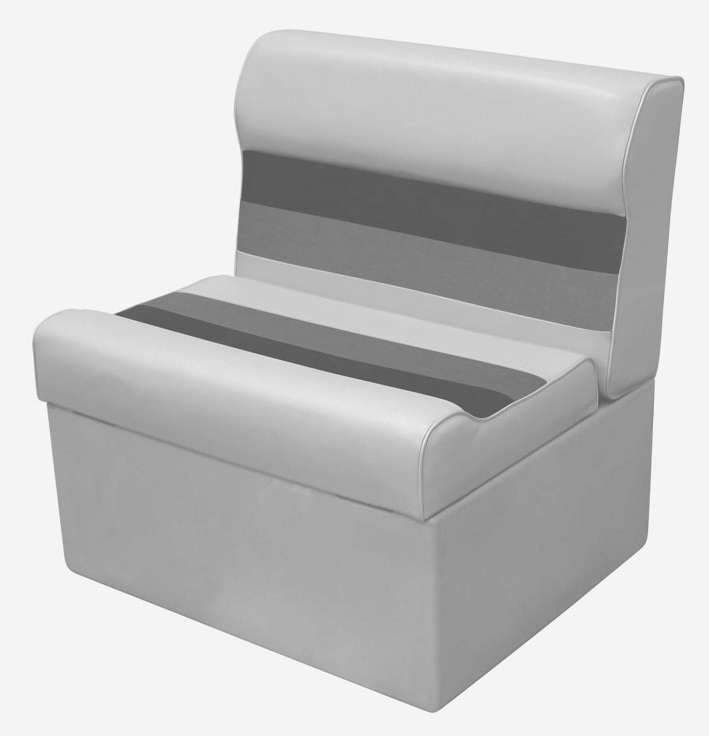 Versatile Wise 8WD95-1B-204 Deluxe Series 27" Pontoon Bench Seat Base, White