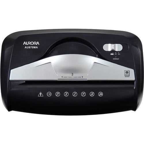 Classic Aurora GB High Security 8-Sheet Micro-Cut Paper Shredder