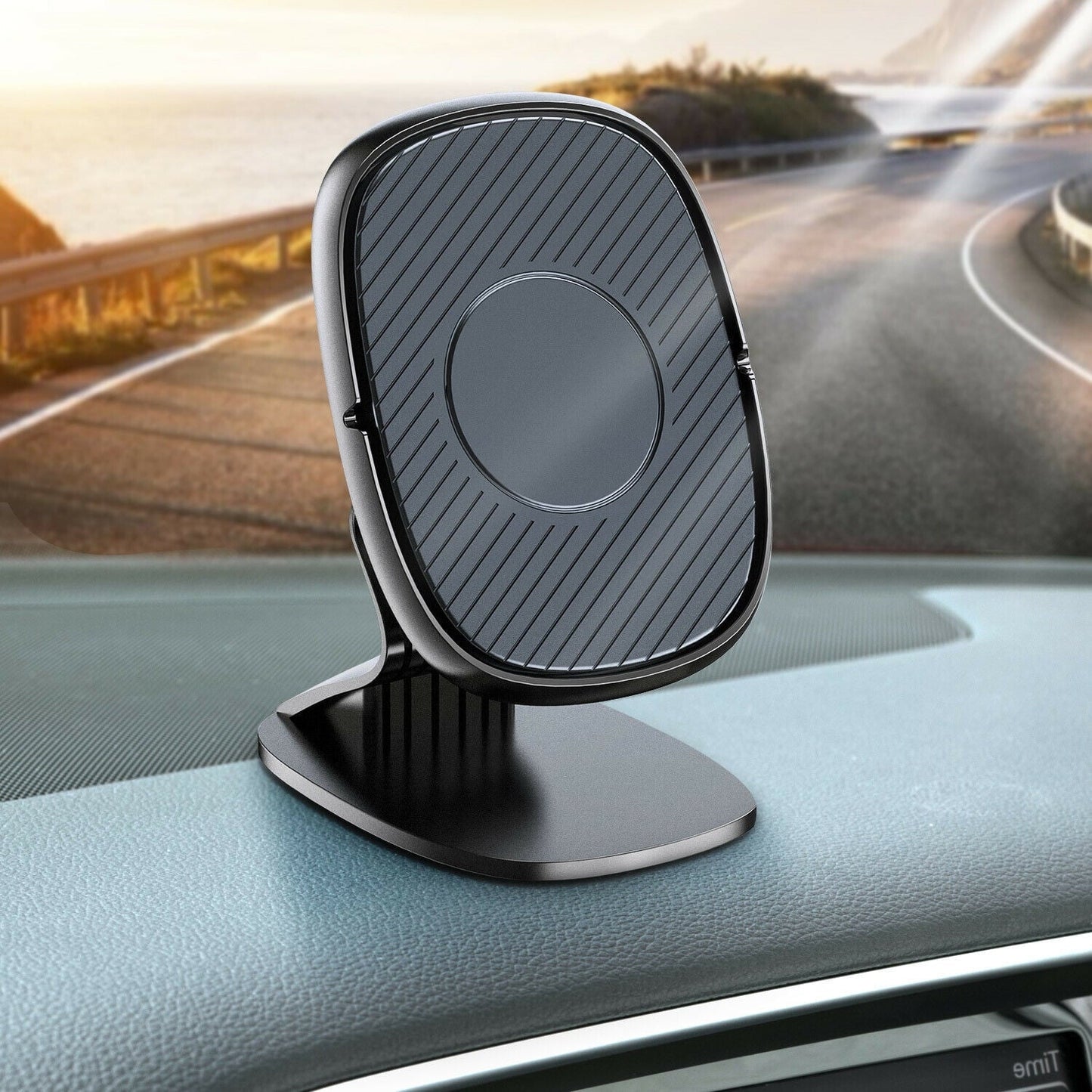 Versatile Magnetic Phone Car Mount,Built-in Strong Magnets, 360Â° Rotation Dashboard Magnetic Car Phone Holder Mount