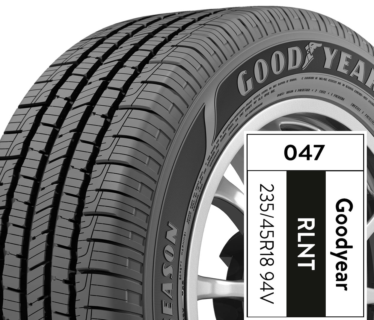 Classic Goodyear Reliant All-Season 235/45R18 94V All-Season Tire