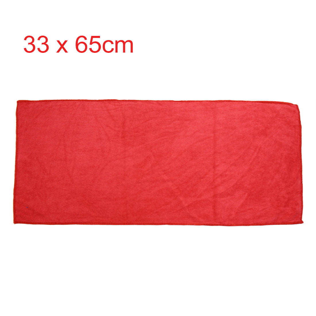 Classic Unique Bargains 2 Pcs High Absorbing Synthetic Chamois Car Clean Cloth Towel Protective for Auto Door Glass Red Gray