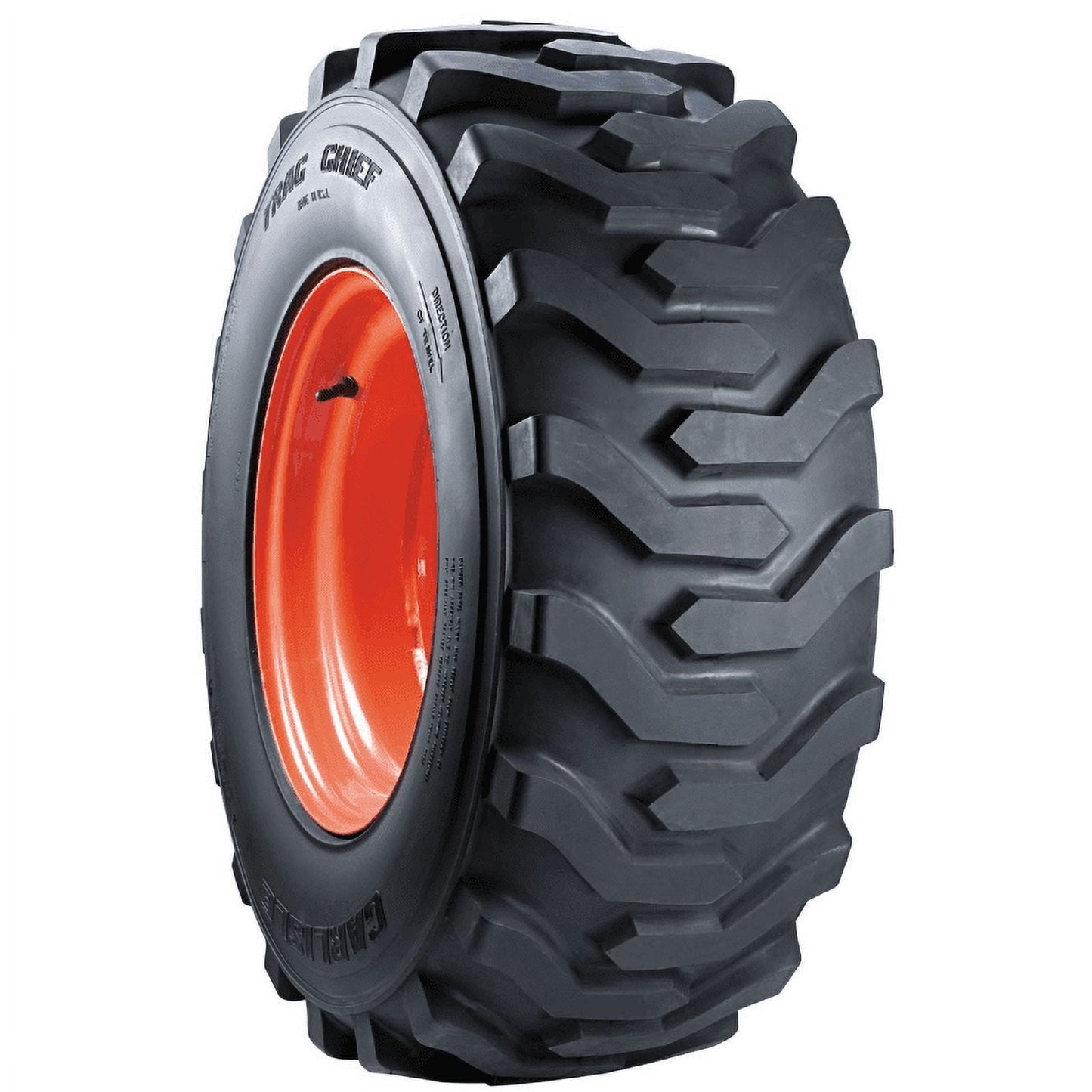 Classic Carlisle Trac Chief Skid Steer Tire - 27X8.50-15 LRC 6PLY Rated