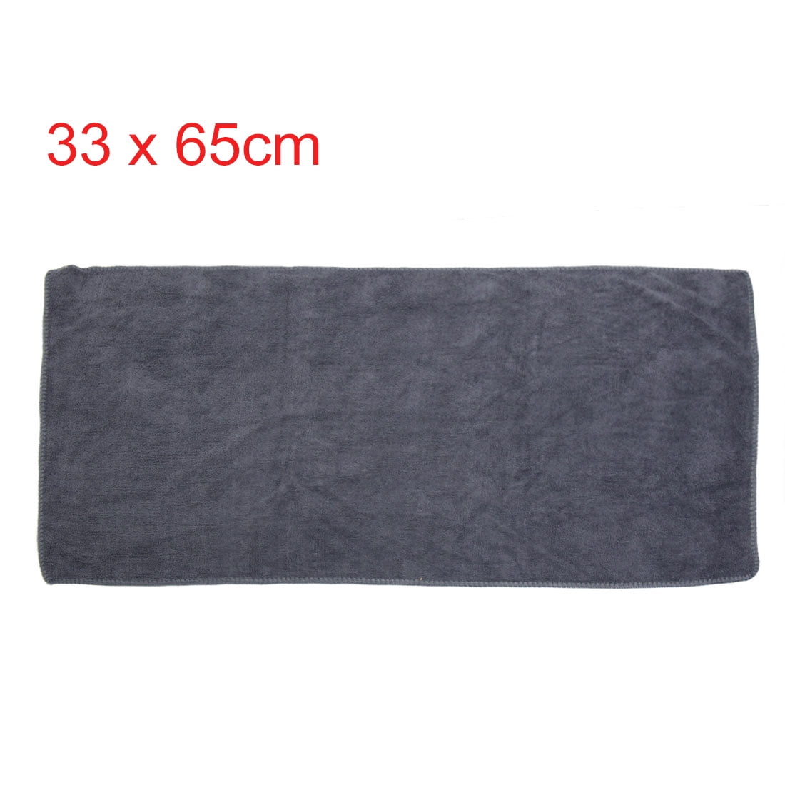 Classic Unique Bargains 2 Pcs High Absorbing Synthetic Chamois Car Clean Cloth Towel Protective for Auto Door Glass Red Gray